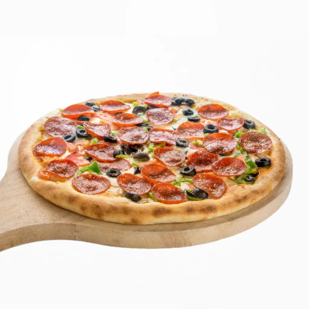 Vegetables Pepperoni Pizza
